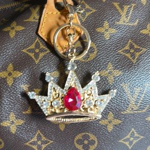 Bag / Purse Crown Charm - #234